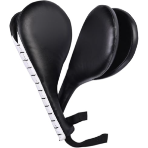 Taekwondo Kick Pads, Boxing Striking Pads Double Kick Pad Martial Arts Equipment Karate Kickboxing Punch Pads MMA Practice